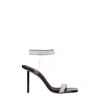 Amina Muaddi Rih 110mm Crystal-embellished Sandals