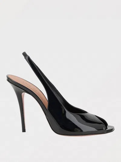 AMINA MUADDI HEELED SANDALS AMINA MUADDI WOMAN COLOR BLACK,G89021002