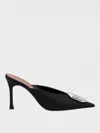 Amina Muaddi Camelia 90 Mules In ブラック