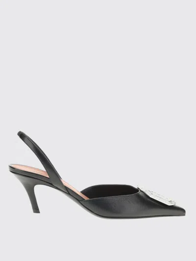 Amina Muaddi Scarpe  Donna Coloure Nero