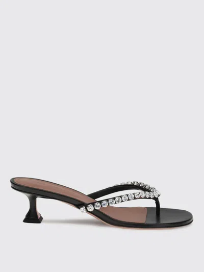 Amina Muaddi Shoes  Woman Color Black