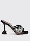 Amina Muaddi Shoes  Woman Color Black In Black