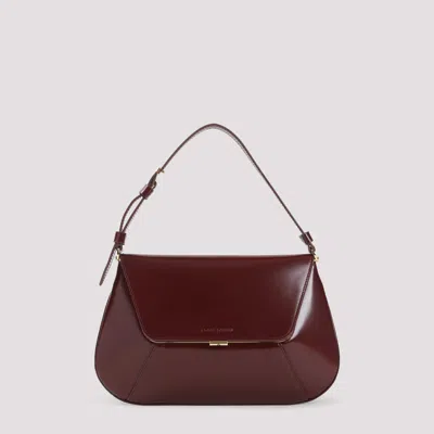 Amina Muaddi Shoulder Bags Red