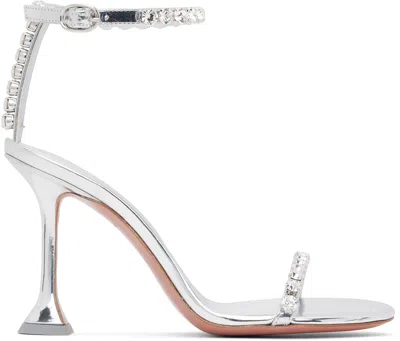 Amina Muaddi Sandals In Transparent