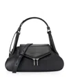 Amina Muaddi Small Gemini Shoulder Bag In Black