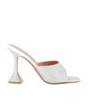 Amina Muaddi Lupita Slipper 70 In White
