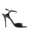 Amina Muaddi Stiletto High Heel Sandals In Black