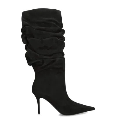 Amina Muaddi Anok Slouchy Knee-high Boots In Multi