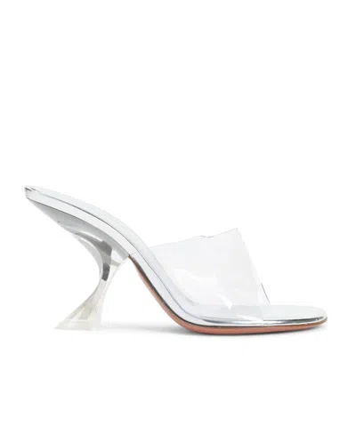 AMINA MUADDI TAYLOR GLASS SLIPPER 90 PVC
