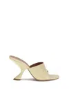 Amina Muaddi Women Taylor Sandals In Neutral
