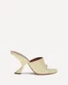 Amina Muaddi Women Taylor Sandals In White