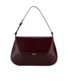 Amina Muaddi Top Handle Handbag In Brown