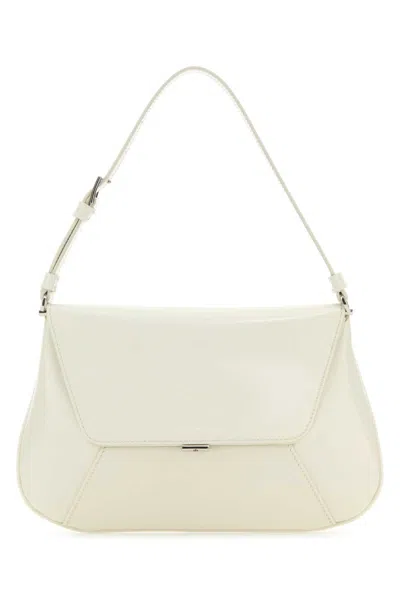 AMINA MUADDI WHITE AMI SHOULDER BAG