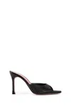 Amina Muaddi Mules Di Cristallo Alexa In Black