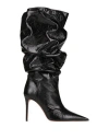Amina Muaddi Woman Boot Black Size 6 Synthetisches Material In Black