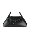 Amina Muaddi Small Gemini Shoulder Bag In Black