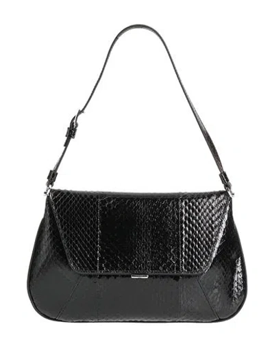 AMINA MUADDI AMINA MUADDI WOMAN HANDBAG BLACK SIZE - LEATHER