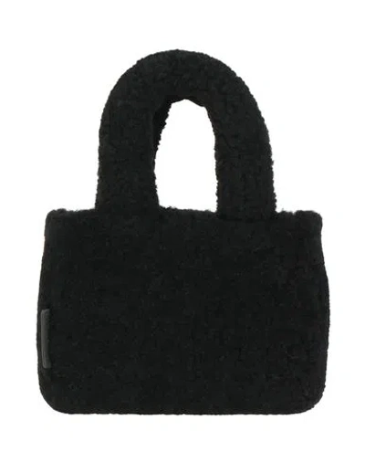 AMINA MUADDI AMINA MUADDI WOMAN HANDBAG BLACK SIZE - SHEARLING