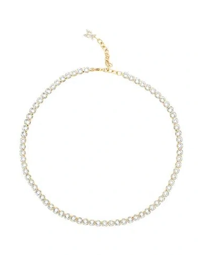 Amina Muaddi Woman Necklace Gold Size - Metal