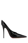 Amina Muaddi Patent Leather Anok Mules 105 Mm In Multicolor