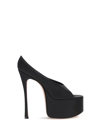 Amina Muaddi Women Anok Sandals In Black
