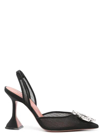 AMINA MUADDI WOMEN'S BEGUM MESH SLINGBACK PUMPS