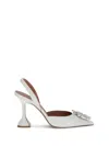 Amina Muaddi Women Begum Pumps In White