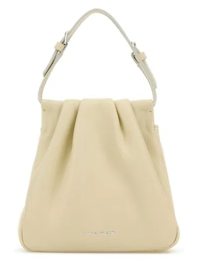 AMINA MUADDI WOMEN'S IOVRY NAPPA LEATHER VITTORIA CRYSTAL HANDBAG