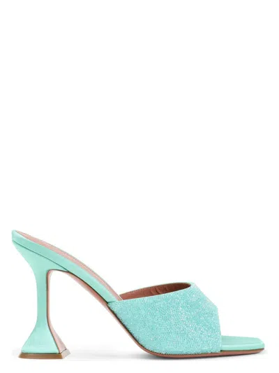 AMINA MUADDI WOMEN'S LUPITA CRYSTAL DUST 95 SANDALS