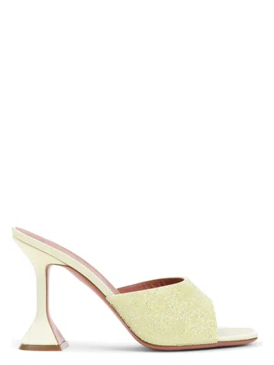 AMINA MUADDI WOMEN'S LUPITA CRYSTAL DUST 95 SANDALS
