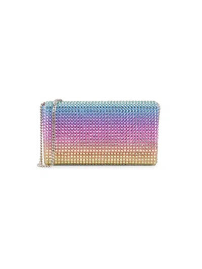 Amina Muaddi Women's Mini Paloma Crystal Embellished Shoulder Bag In Multi