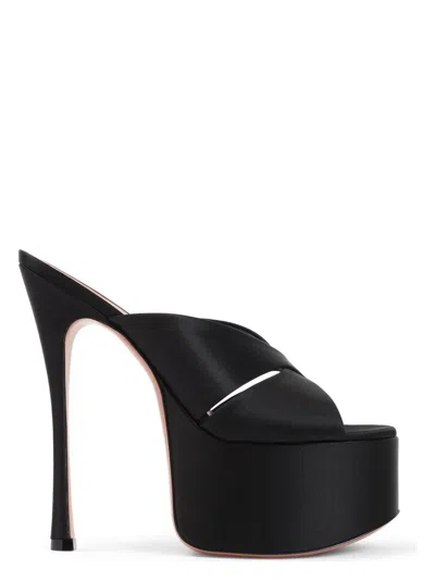 AMINA MUADDI WOMEN'S SALMA 60 SATIN SLIPPER SANDAL