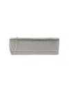 Amina Muaddi Amini Paloma Crystal-embellished Clutch In Black White