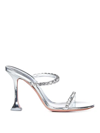 AMINA MUADDI ZAPATILLAS - PLATA