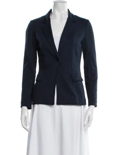 Pre-owned Amina Rubinacci Blazer In Blue