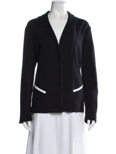 Pre-owned Amina Rubinacci Blazer In Blue