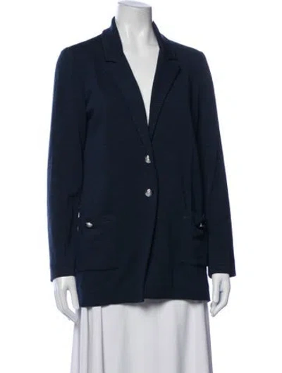 Pre-owned Amina Rubinacci Blazer In Blue