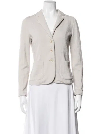 Pre-owned Amina Rubinacci Blazer In Grey