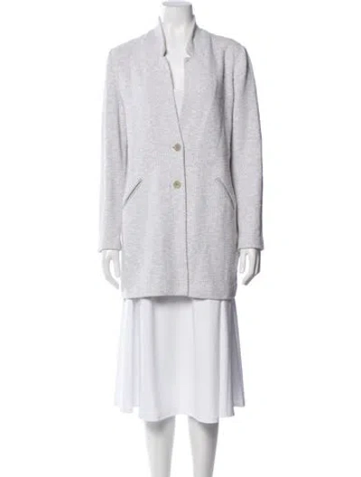 Pre-owned Amina Rubinacci Blazer In Neutral