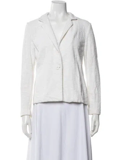 Pre-owned Amina Rubinacci Blazer In White
