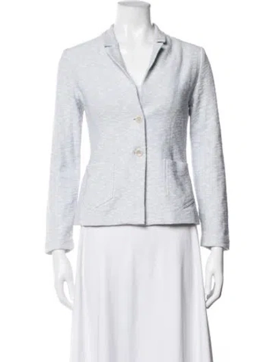 Pre-owned Amina Rubinacci Blazer In White