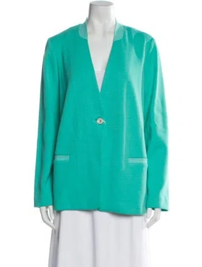 Pre-owned Amina Rubinacci Evening Jacket In Blue