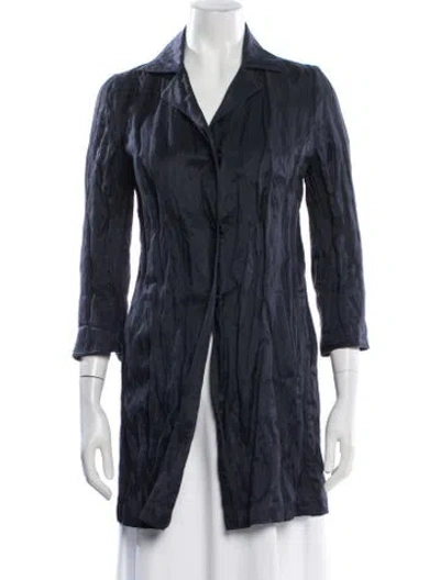 Pre-owned Amina Rubinacci Jacket In Blue