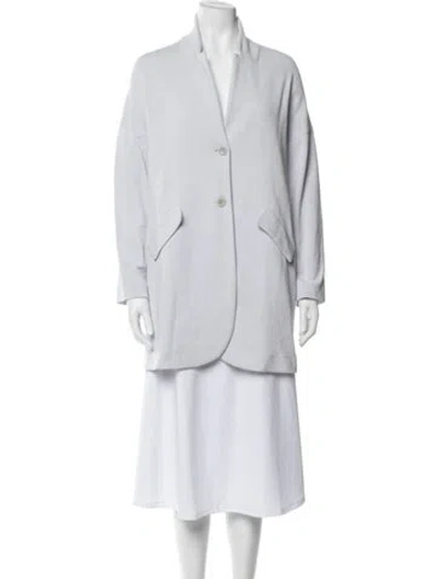Pre-owned Amina Rubinacci Jacket In White