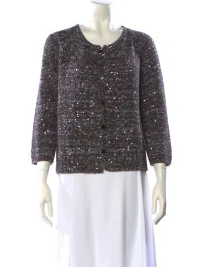 Pre-owned Amina Rubinacci Scoop Neck Sweater In Multi