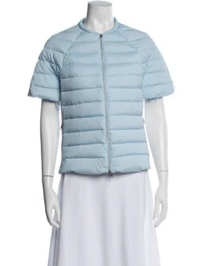 Pre-owned Amina Rubinacci Vest In Blue
