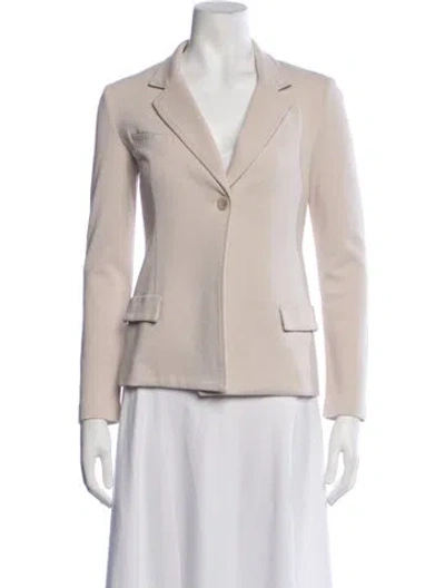 Pre-owned Amina Rubinacci V-neck Sweater In Neutrals