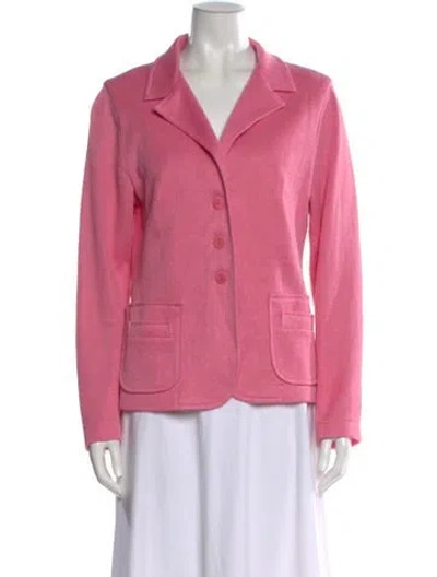 Pre-owned Amina Rubinacci V-neck Sweater In Pink