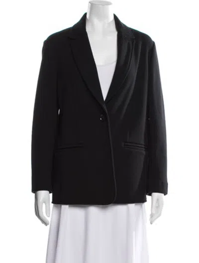 Pre-owned Amina Rubinacci Wool Blazer In Black