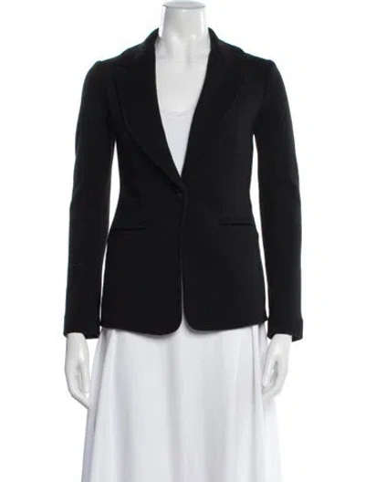 Pre-owned Amina Rubinacci Wool Blazer In Blue